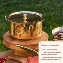 Brass Patila/  Milk Topia