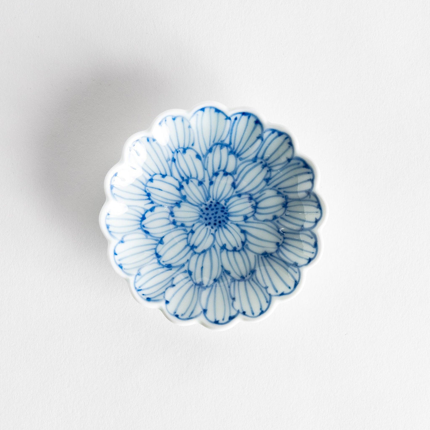 Petal Pattern Sauce Dish