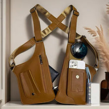 Premium Leather Adjustable Underarm Shoulder Bag for Men & Women