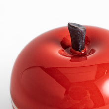 Red Apple Lidded Condiment Bowl