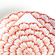 Red Petal Mount Fuji Sauce Dish