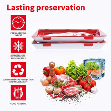 Reusable Fresh-keeping Food Preservation Vacuum-sealed Tray (2 pcs)