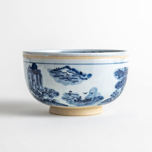Retro Dyed Landscape Donburi Bowl