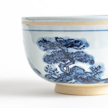 Retro Dyed Landscape Donburi Bowl