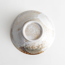 Rustic Earth-Tone Flared Small Ramen Bowl