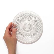 Snowflake Arare Dessert Bowl & Saucer Set