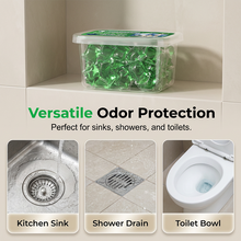 🥳2026 HOT SALE🥳💞50K+ SOLD!🏠💧 50% OFF! Drain Deodorizer Pods – Bio‑enzyme formula neutralizes smells at the source. Instant fresh scent, no harsh chemicals. Say goodbye to embarrassing odours. 🚰✅