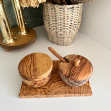 Olive Wood Sugar Bowl