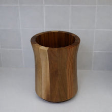 10 Piece Teak Wooden Utensil Set + Caddy Bundle