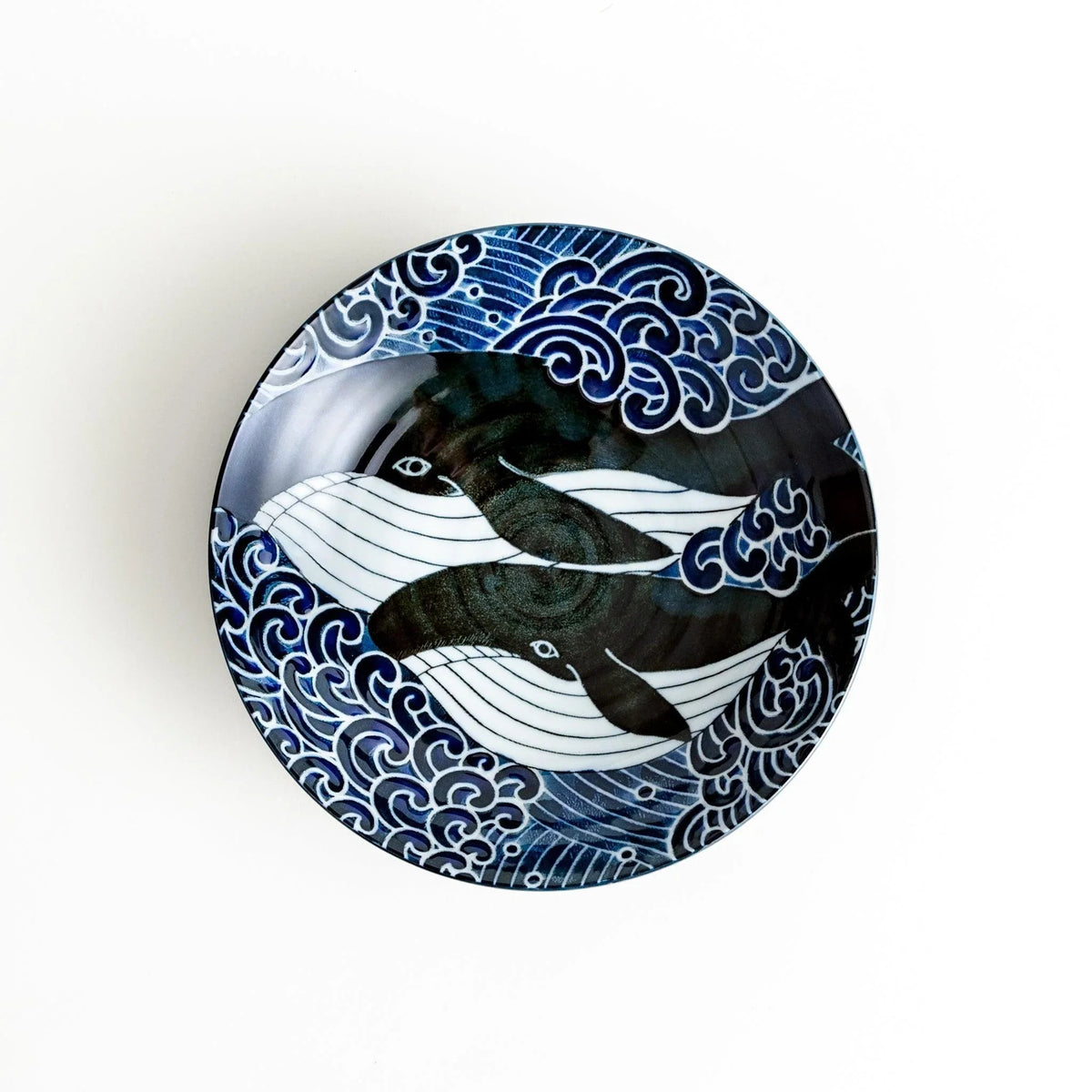 White Wave Whale Pasta Bowl