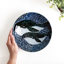 White Wave Whale Pasta Bowl